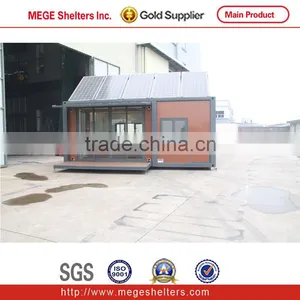 Luxury Decorate House Container With Solar Panels thumbnail-1