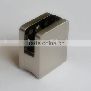 Stainless Steel Small Square 45*45mm Corridor Handrail Composite Railing Glass Clamp thumbnail-5