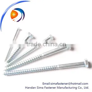 Hex Head Zinc Plated Lag Bolts M39 thumbnail-3