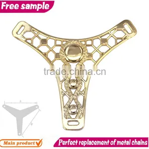 Fashionable Gold Decorative Y Shape Girls High-heel Chains Assessories thumbnail-1