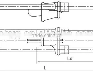 High Quality UT (NUT) Wedge Type Pulling Line Clamp thumbnail-2