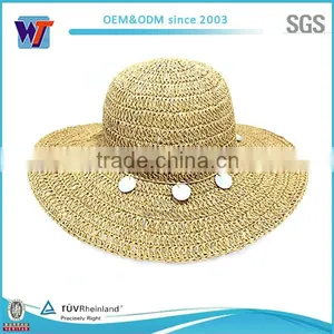 Handmade Custom Chinese Boate Straw Boater Hat thumbnail-3