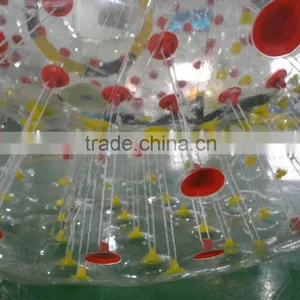 2015 PVC or TPU Factory Price Cheap Football Inflatable Body Zorb Ball thumbnail-6