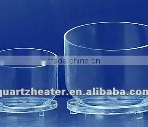 2013 Quartz Fused Silica Crucible,Semi-transparent Quartz Glass Crucible thumbnail-1