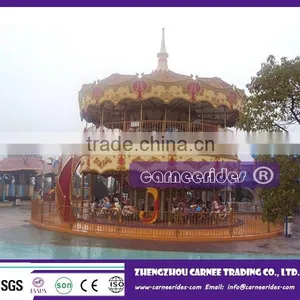 Grand Amusement Park Merry go Round, Kids Merry go Round for Sale, Kids Mini Merry go Round Carousel for Sale thumbnail-4