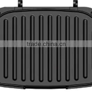 Indoor Non-Stick Electric Barbecue Grill Iron Grill for Balcony Aluminum Grill Plate thumbnail-2