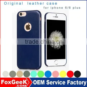 Wholesale China Suppliers Selling Good Quality Leather Case for Iphone6 ,kinds of Mobile Phone Cases thumbnail-1