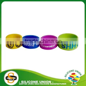 Anniversary Unisex Silicone Jewelry Ring thumbnail-1