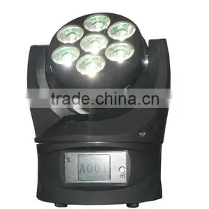 7pcs 12w 4in1 Mini Moving Head Led DJ Light thumbnail-5