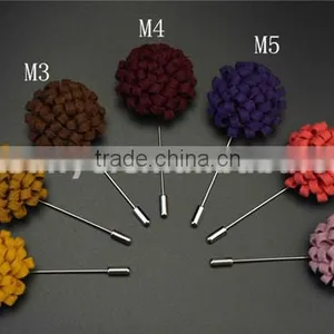 Mens Big Flower Lapel Pin Needle Pin Lapel LAP005 thumbnail-2