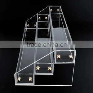 Acrylic Tabletop Standing Nail Polish Display Rack thumbnail-1