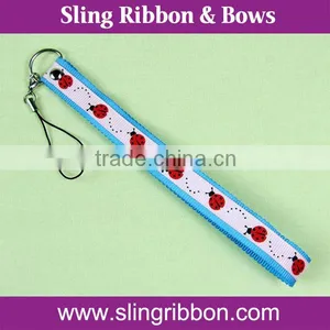 Printed Grosgrain Ribbon Handphone Pendant thumbnail-1