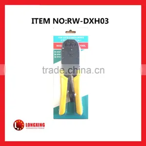 Factory Supply Network Cable Crimp Tool For Crimping Modular Plug Set ,RJ11/RJ12/RJ45/RJ22 Cable Crimping Tools thumbnail-1