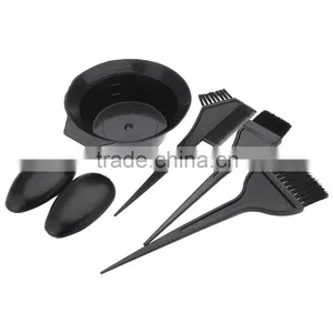 Styling Accessories 5Pcs Hairdressing Brushes Bowl Combo Hair Color Dye Tint Tool Set Kit Styling Tools thumbnail-1