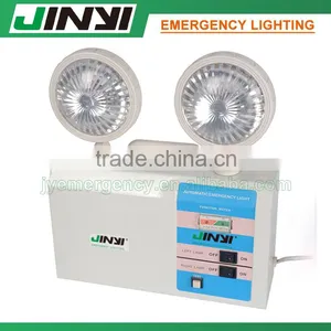 High Quality Rechargable Lead-Acid Battery Anti-fire Board Twinspot Emergency Light thumbnail-1