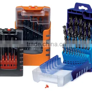 Hss Drill Bits Packaging Clear Solid Plastic Box thumbnail-3