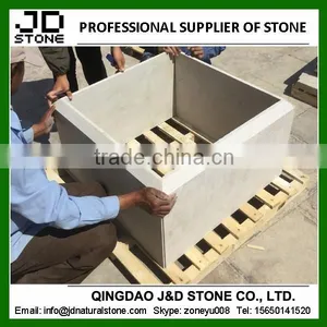 White Sandstone Cladding/ Sandstone Flower Pot Cladding thumbnail-1