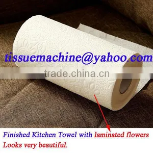 Economical Lamination High Speed Automatic Toilet Paper Kitchen Towel Making Machine thumbnail-3