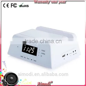 New Fashion Big Bass Bluetooth Speaker Docking Station for Smart Phone thumbnail-4