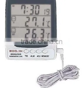 Thermo-Hygrometer GR-304, Hygrometer, Hytro-thermometer, Thermo-hygrometers, Psychrometer, Moisture & Humidity Analyzer thumbnail-1