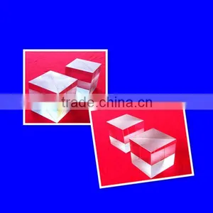 12.7*12.7*12.7mm BK7 Beamsplitter Prism, 10mm Polarzing Beam Splitter thumbnail-1