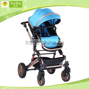 Baby Trolley Price Cheap European Standard Baby Carrier Trolley With Large Storage Basket thumbnail-3