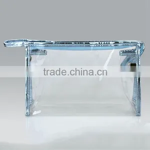 Customized Cosmetic Waterproof Clear Transparent Pvc Toiletry Bag thumbnail-3