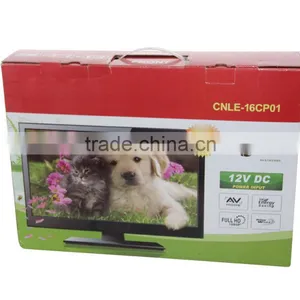 White Cheap Slim 15.6" HD LED TV thumbnail-6