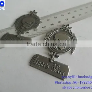 Customized Logo Engraved Metal Name Tag thumbnail-3