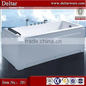 Product in China Foshan 1 Person Hot Tub, White Color Heat Protect Comfortable Bathtub, Bathroom Bathtub With TV thumbnail-6