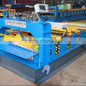 DIXIN 980 Metal Sheet Roll Forming Machine for Wall Panel thumbnail-4