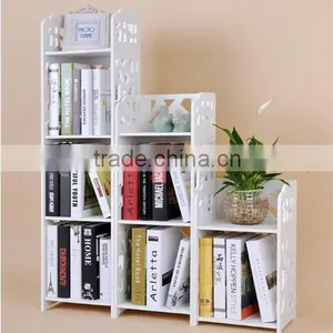 DIY Waterproof Pure White Color Wooden Cube Bookcase (FH-BL0736) thumbnail-1