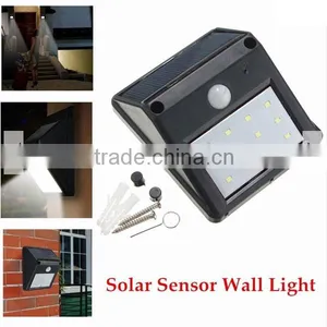 Free Sample Solar Motion Sensor Light Outdoor Waterproof Light Outdoor Garden Security Wall Light thumbnail-1