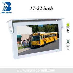 High Quality and Stereo Sound Car Coach Bus Lcd Monitor thumbnail-2