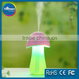 USB Mushroom Humidifier Led Light Diffuser Touch Button Ultrasonic Humidifier Cartoon Humidifier thumbnail-4