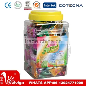 Fruity Flavor Center Filled Chewing Bubble Gum thumbnail-1
