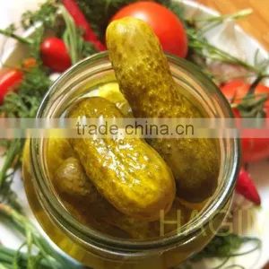 Best Selling Fresh Pickled Cucumbers in Jar From Vietnam by HAGIMEX - Best Quality! thumbnail-1
