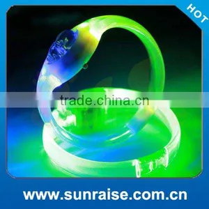 Fashionable Latest Silicone Nylon 8"led Flashing Bracelet 2014 World Cup Brazil thumbnail-1