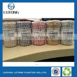 100% Cotton Dyed Colour Packing Gift Twine for Christmas Day thumbnail-1