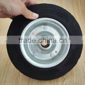 200mm Solid Rubber Wheel 8 Inch Wheel Barrow Solid Rubber Wheel thumbnail-1