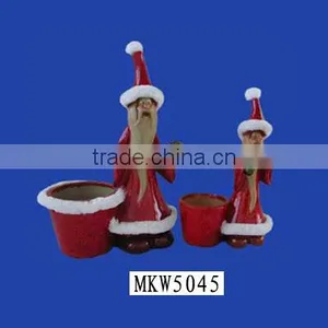 Holiday Painted Christmas Flower Pots thumbnail-1