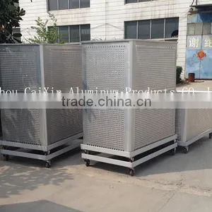 Perforated Sheet Aluminum Seafood Storage Container, Aluminum Basket, Aluminum Box thumbnail-3