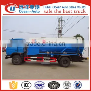 Dongfeng 8cbm Vacuum Sewage Truck Pump for Sale thumbnail-2