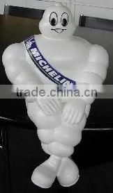 OEM Blow Molding Factory, 3D Cartoon Toy,Plastic Doll M Ichelin Man. thumbnail-1