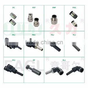 Wholesale JULY Manufactory Made High Quality Elbow Type Quick Connect Pipe Fitting With Screw Cap thumbnail-5
