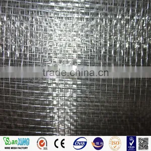 Hot Dipped Galvanized After Welding 25m Roll Length Square Hole Woven Mesh Crimped Wire thumbnail-6