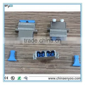 Metal Sheath LC Male - SC Female Hybrid Adapters Duplex Singlemode thumbnail-1
