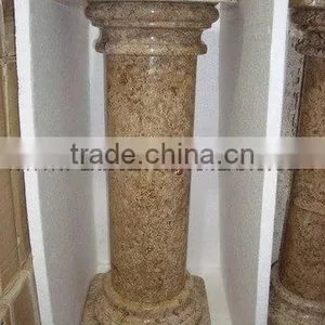 NEW FOSSIL MARBLE PEDESTAL thumbnail-6