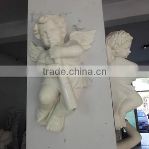 Indoor Wall Hanging Small Angel Marble Statue thumbnail-2