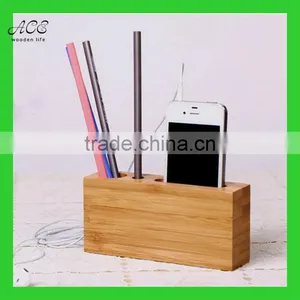 Bamboo Desk Organizer thumbnail-1